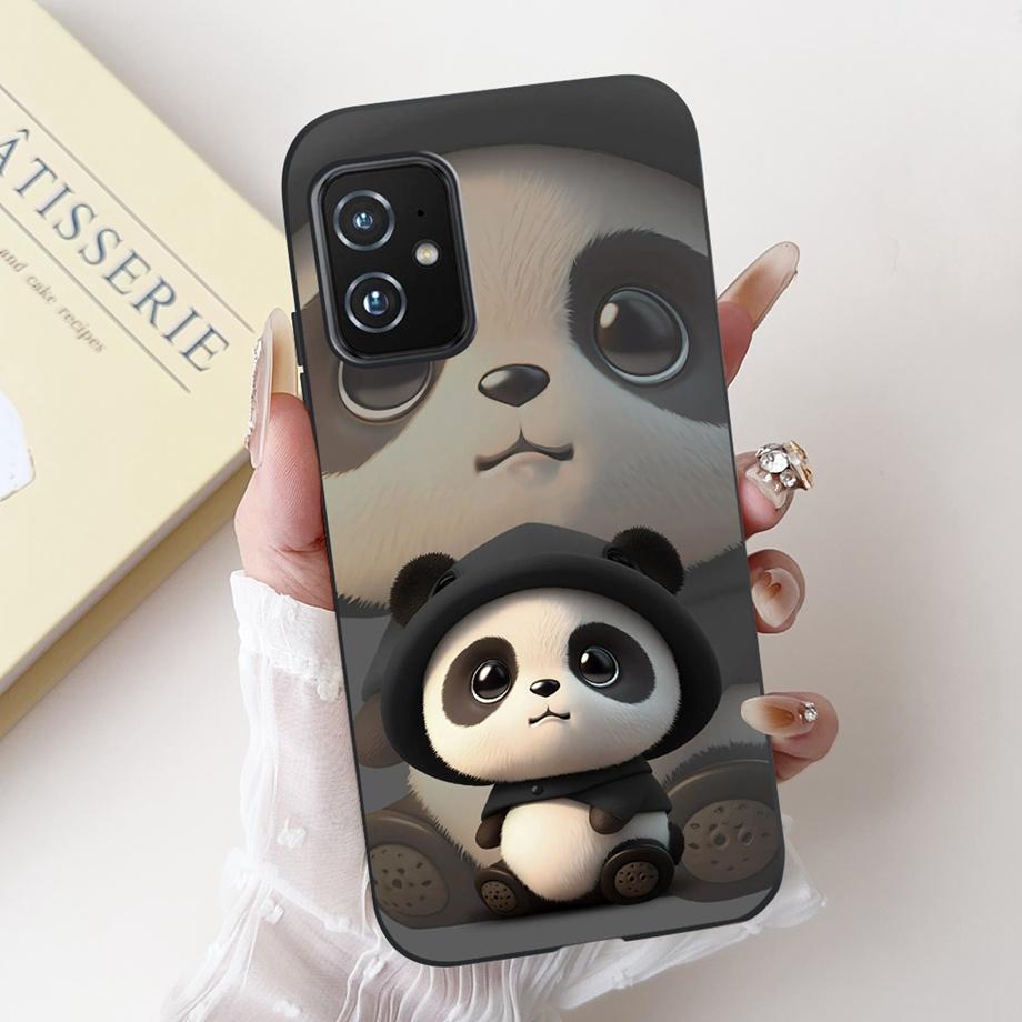 Per Custodia ASUS ZENFONE 8 ZS590KS Astronauta Drago Animali Cartoni Animati Stile Cool Silicone Morbido Copertura Nera per Telefono Per ASUS ZS590KS Borsa