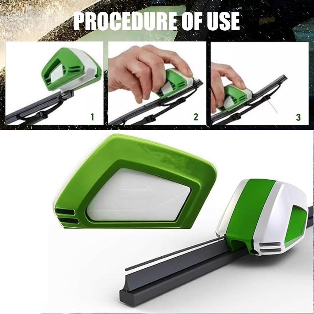 Pack-1 Car Windshield Wiper Repair Device, ABS Durable Wiper DIY Smart Quickly Repair Tool, Cleaning Wiper Blade Cutter Repairer, Universal