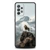Phone Case For Samsung Galaxy A15 A13 A51 A71 A41 A31 A21S A03S A05 A35 A32 A55 A23 A25 A33 A53 A73 5G Lion Alpha Male Cub Cover