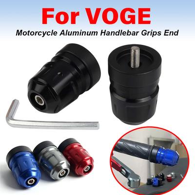 For VOGE DS525 RR525 525AC 650DS 525R Motorcycle Accessories Handlebar Grip End Weights Plug Slider Handle Bar End Cap