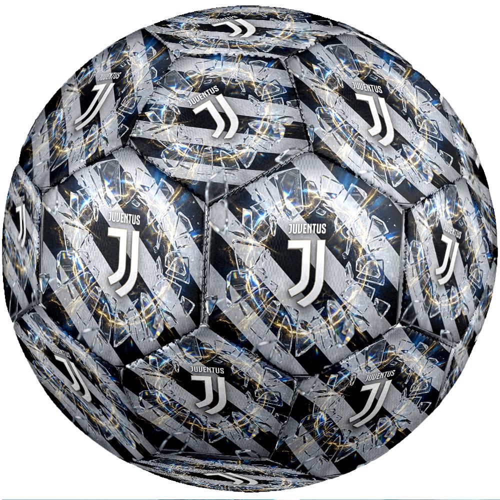 Juventus FC Theme Soccer Ball Size 5 Soccer Ball Soft Touch Professional Training Football for Outdoor Sports