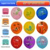 12-Inch New Year's Celebration Balloons - 2.8g, Congrats Decor for Classroom, Kindergarten, Street Stall