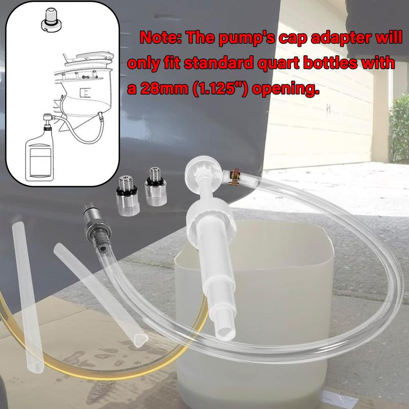 Gear Oil Pump Universal Oil Transfer Pump Manual For Marines Boat Gear Lube Manual Pump Gear Oil Pump For Quart Bottle With