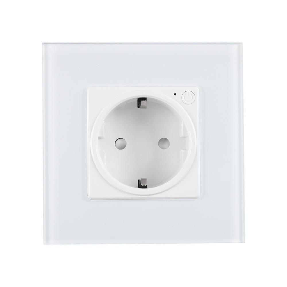 European Smart Double Socket - WiFi Remote Control with Voice and Timer