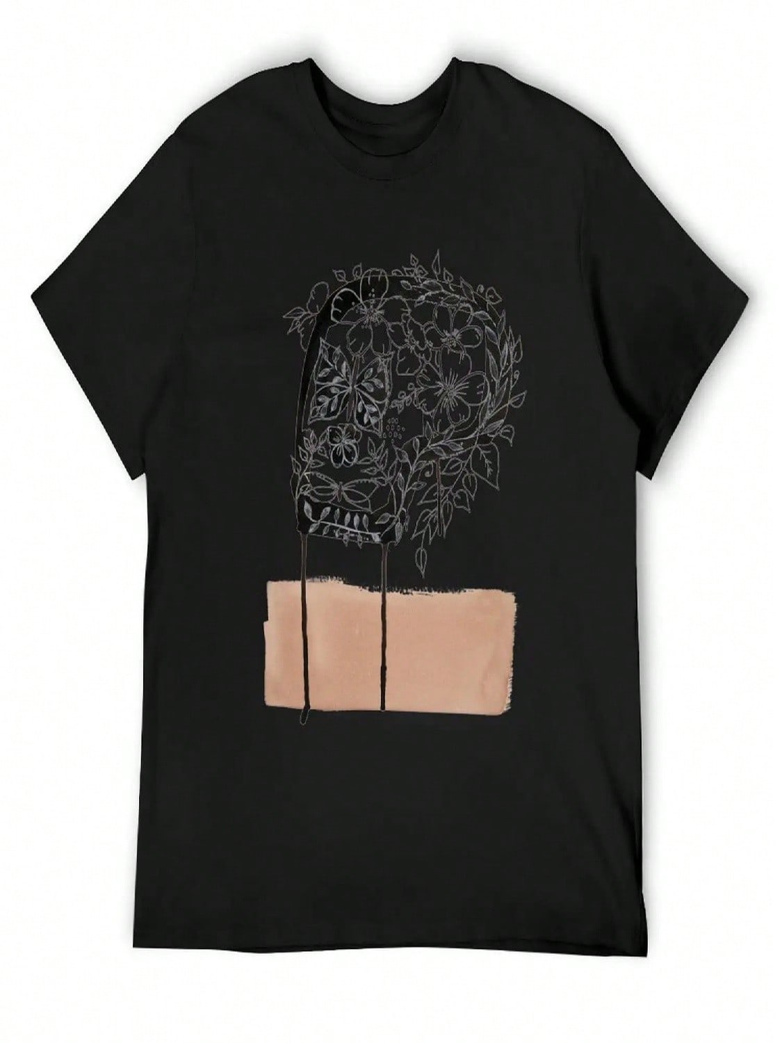 Skull Madness T-Shirt Clothes Graphics Anime Clothes Sweat unisexs T Shirts S разноцветный