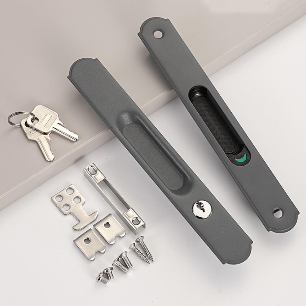 Stainless Steel Door Handle Lock Durable Handle Lock Durable Sliding Door Lock  Sliding Window