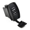 Dual USB 3.1 Power Charger Carling ARB Rocker Switch White LED Light Car Boat Dual USB Ports Low Resistance Wiring