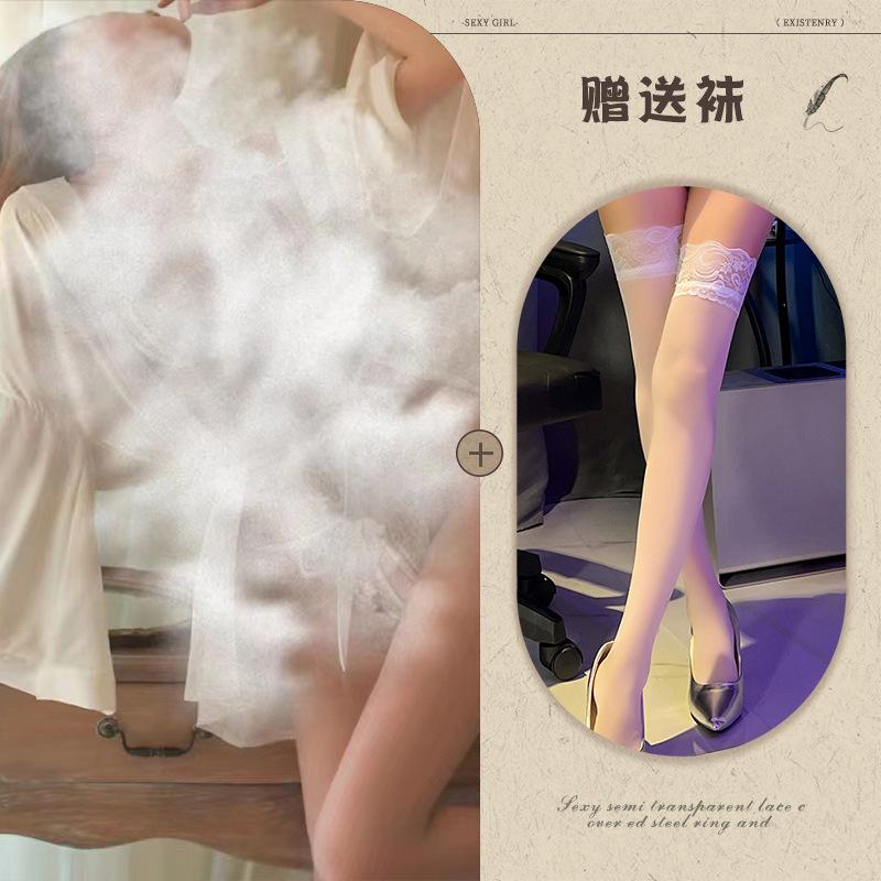 Night listening incense lingerie sexy lace onesie women's passion suit pure desire hollow uniform temptation 874