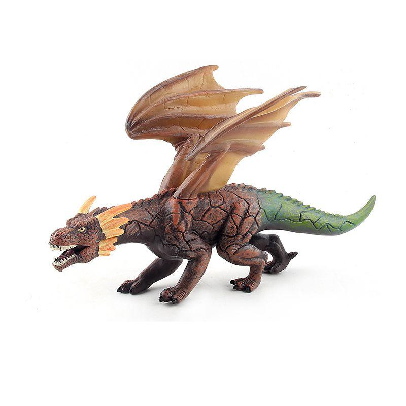 Lifelike Simulation Dinosaur Model Perfect Children s Toy Gift FireRockDragon