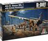 PLATZ Italeri Scale WWII British Horsa Plastic Model Kit with British Paratrooper Figure 1/72 AS.51 Mk.I (IT1356)