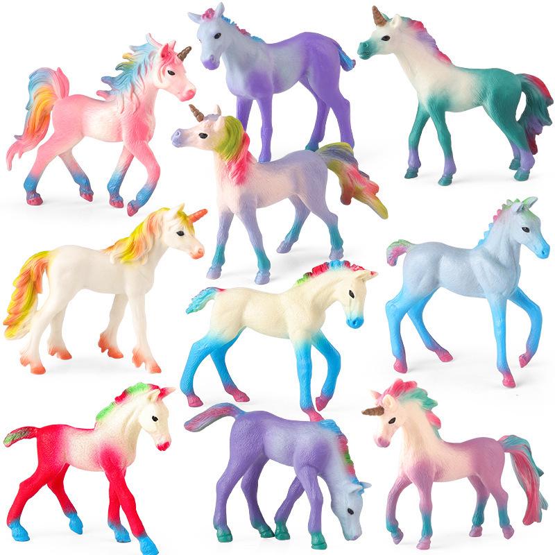 Mythical Creatures Model Toys: Unicorns, Pegasus, and Elves