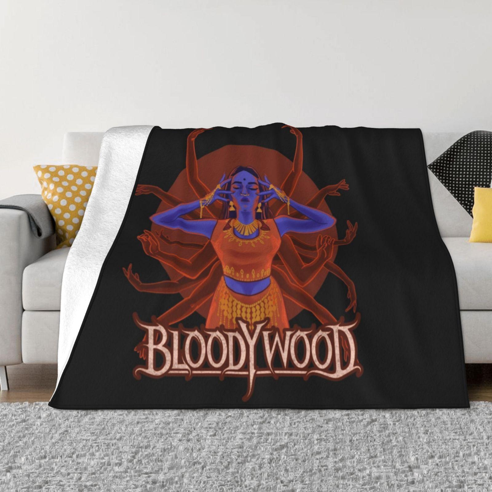 Dana Dan Best Selling Room Household Flannel Blanket Dana Dan Bloodywood Kali Metal Music Metalhead Indian Metal Indian Folk 30x40in