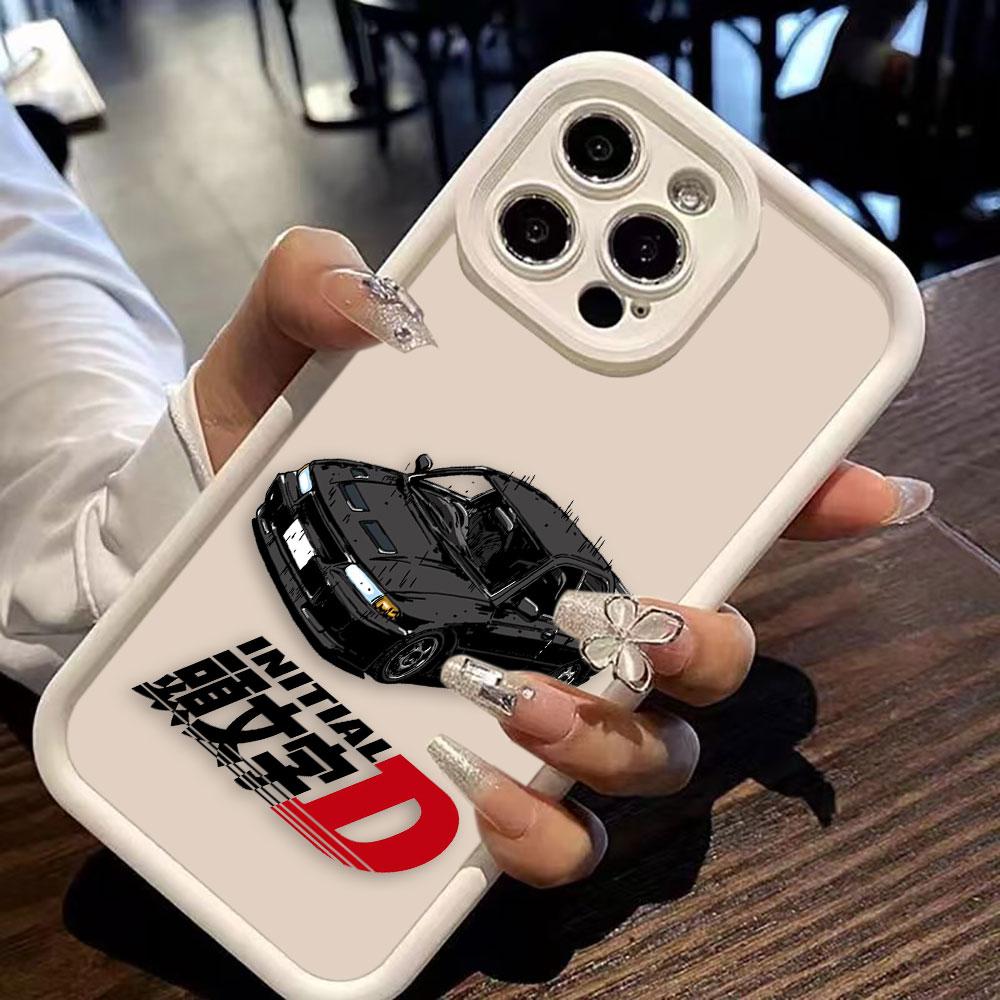 I-Initial D AE86 Tail Light Vehicle Phone Case For iphone Apple 17 AIR 16 16E 11 12 13 14 15 XR Plus Pro Max Silicone Case Cover