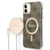Custodia per iPhone 11 Guess MagSafe Marrone