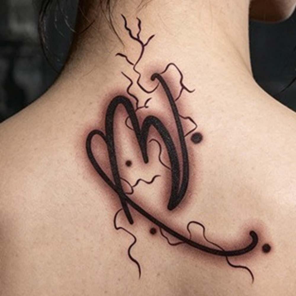 Tatuaggio Temporaneo Segni Zodiacali Impermeabile Y2K Adesivo per Tatuaggio Corporeo Braccia Petto Schiena