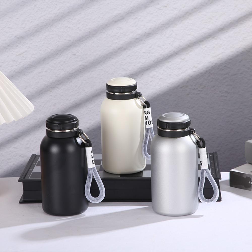 

American Style Thermal Water Bottle Stainless Steel Coffee Cup Vacuum Flasks Keep Cold and Hot чёрный