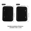 RV Storage Hatch RV Storage Hatch with Lock and Key Heavy Duty  Rounded Corner Black UV Proof Baggage Door for  Camper Van