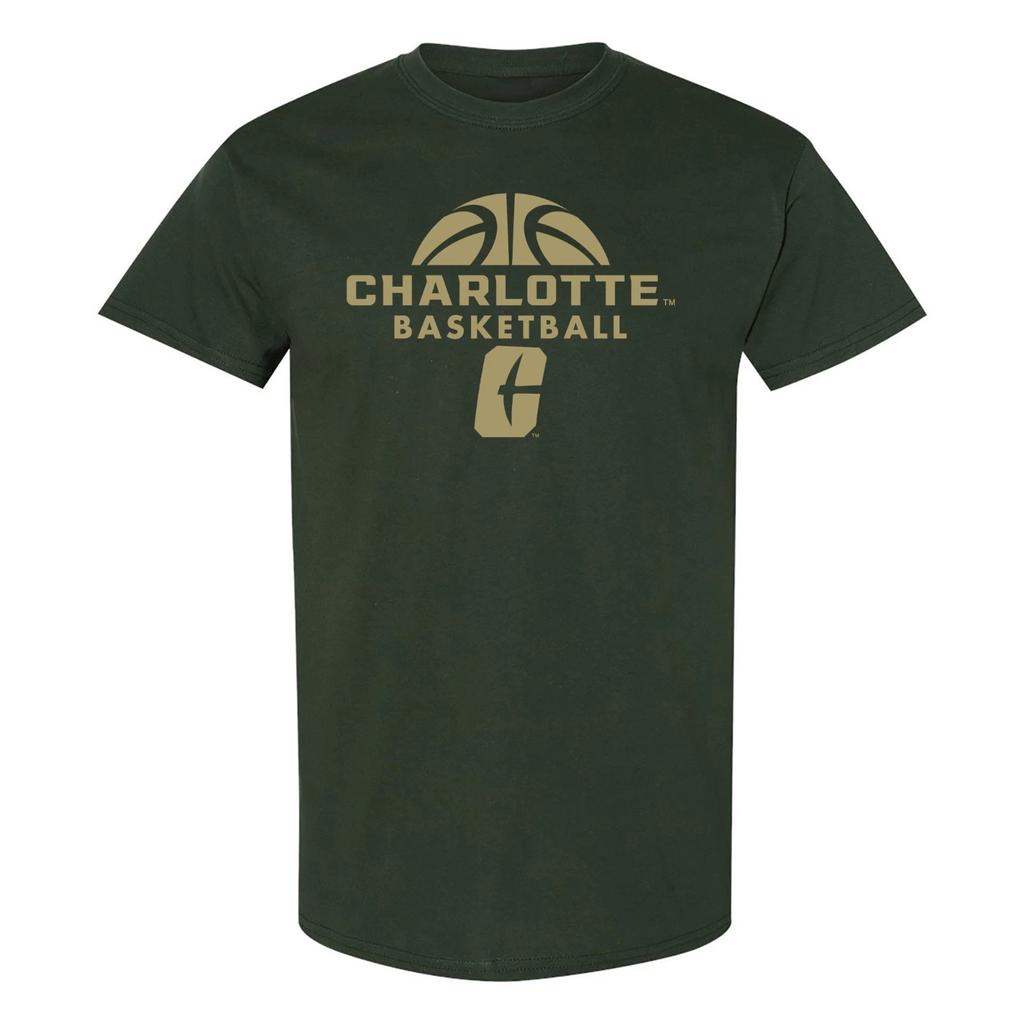 UNC Charlotte Miners Basketball Hype T-Shirt - Forest