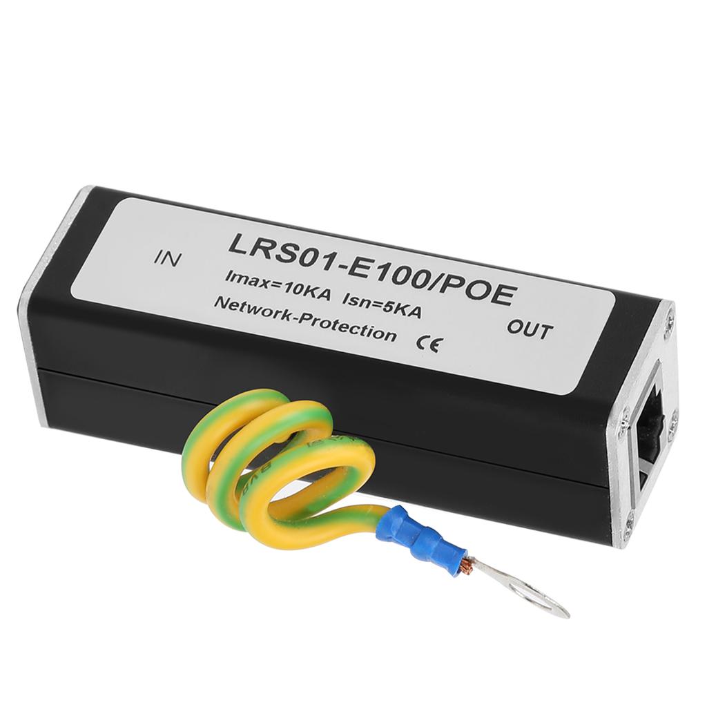 POE Networks Arrester IP Camera Thunder Surge Protector Quick Response Security Application