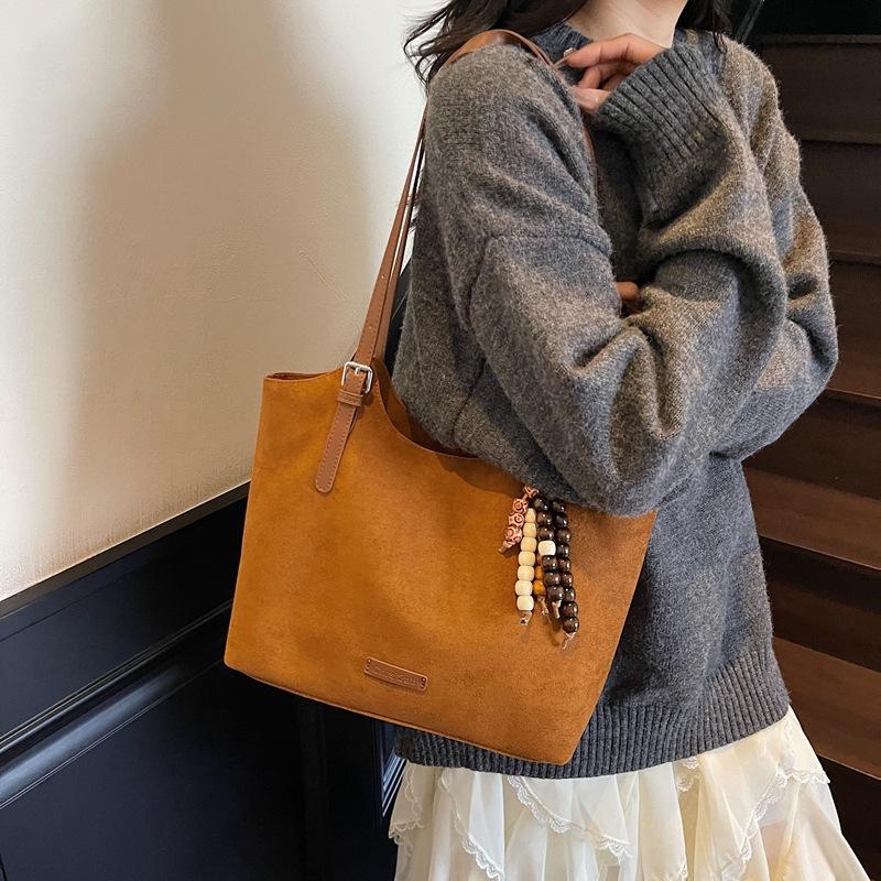 High-end Underarm Bag Women's New Retro Fashion Shoulder Bag Large-capacity Commuter Tote Bag Customization