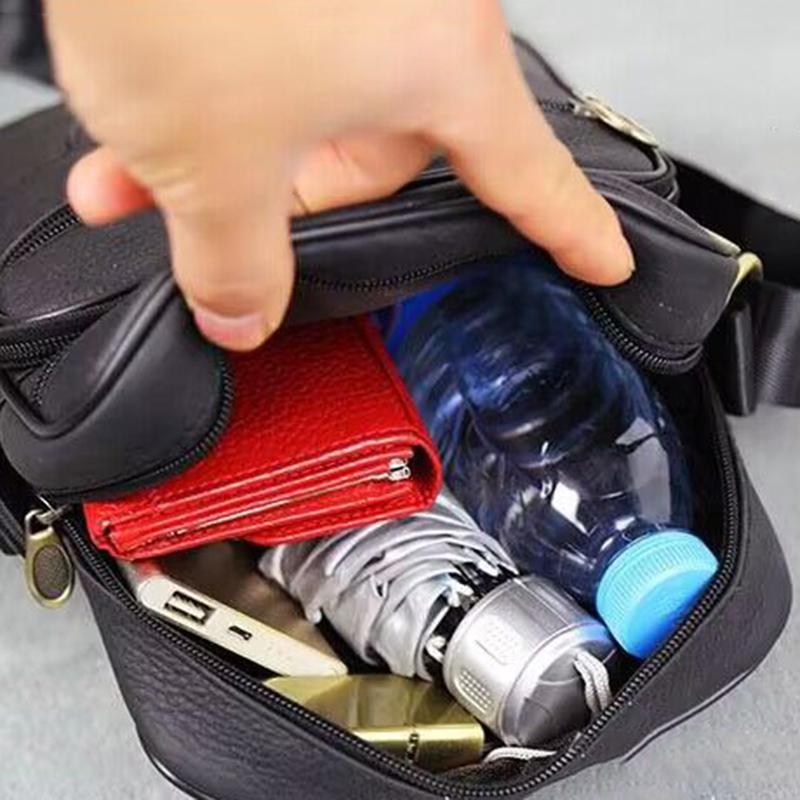 Originální kožené tašky Vysoce kvalitní Tote Módní Business Taška přes rameno Crossbody Kožené tašky