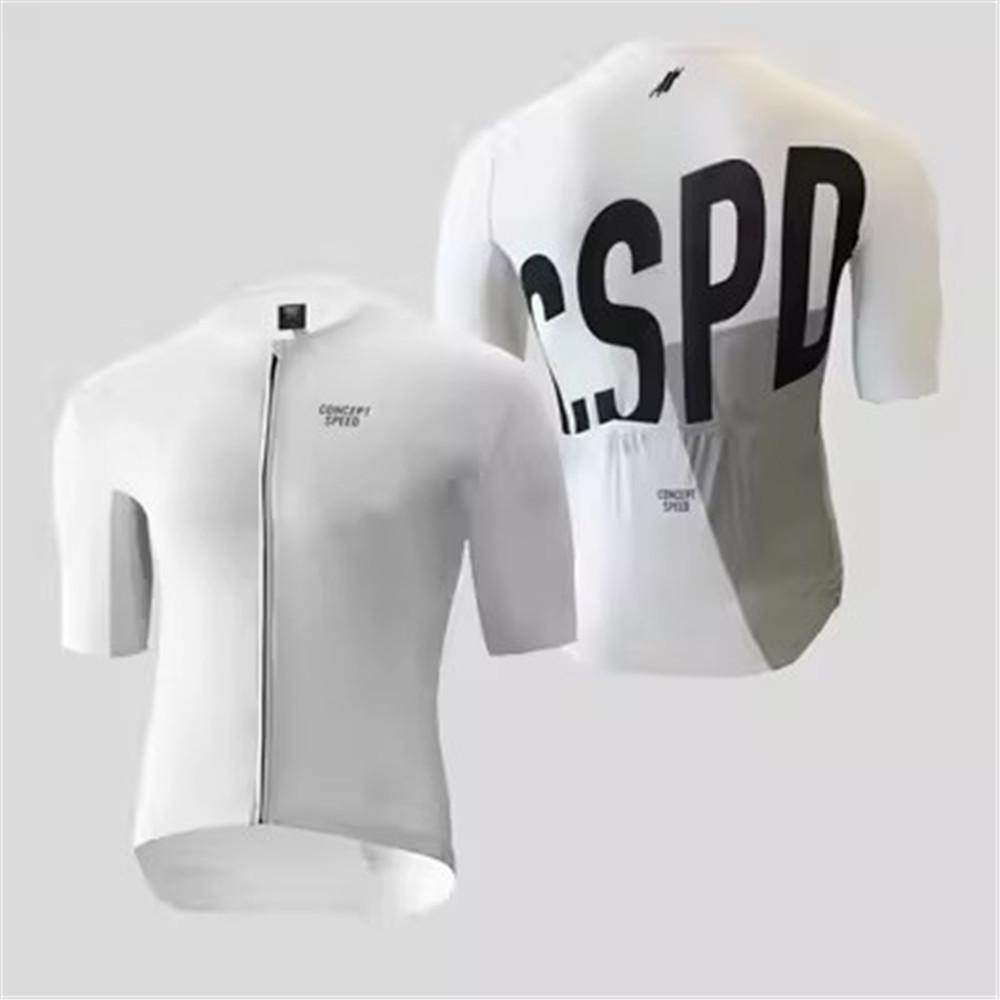 High Quality Summer Men's CSPD Short Sleeve Top Cycling Competitive Edition Mountain Bike Cycling Suit
