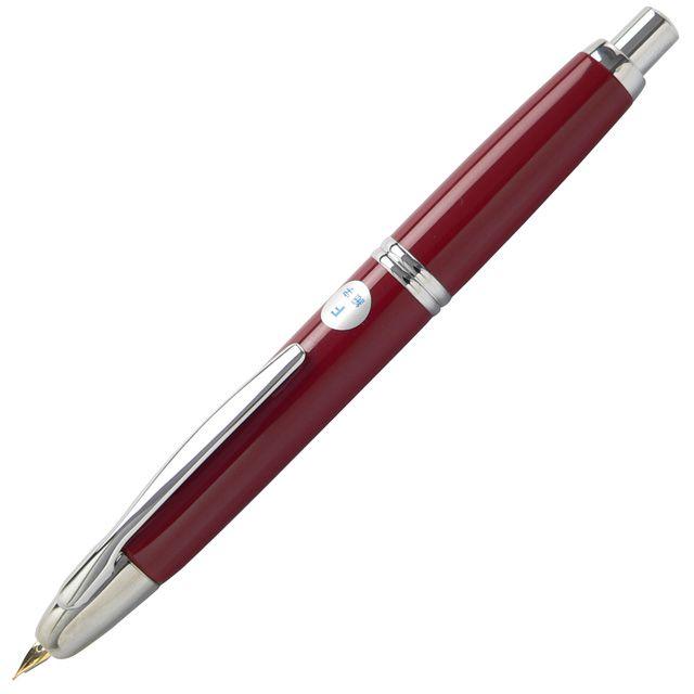 Pilot CAPLESS Fountain Pen Deep Red Fine Nib FCN-1MR-DR-F with Converter