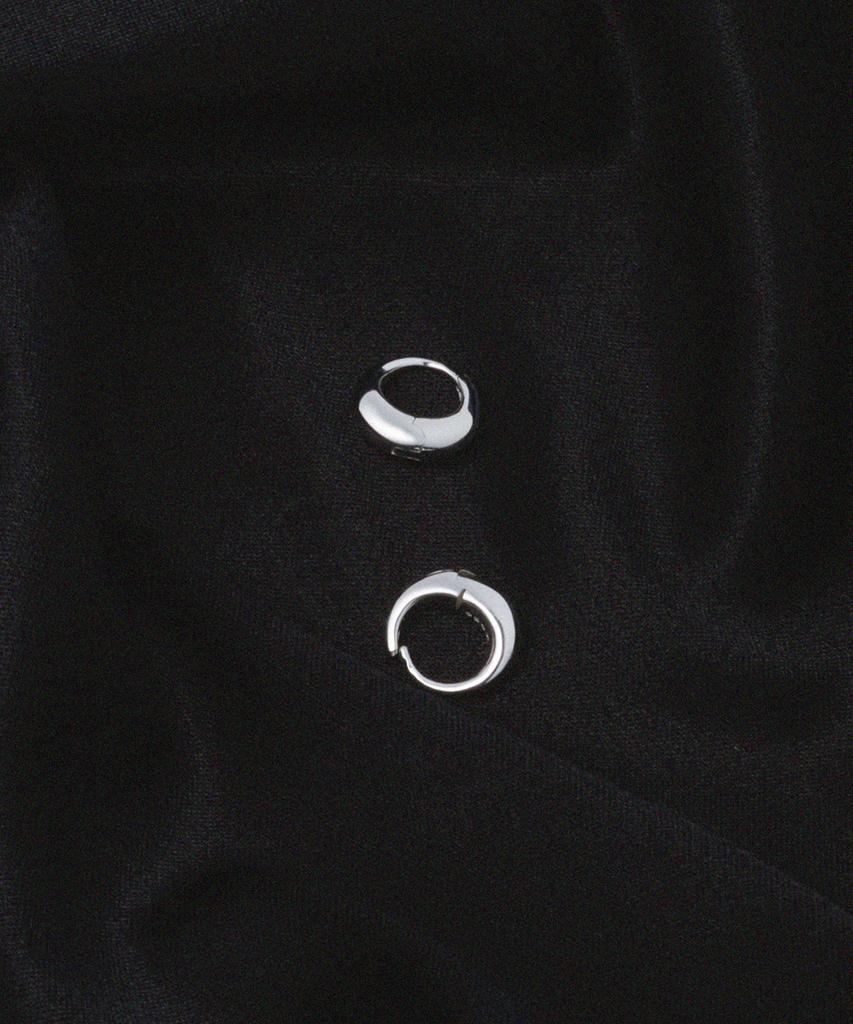 Kodo Small Crescent Hoops