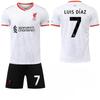 2024-25 Liverpool 2. venkovní dres #11 Salah #4 Van Dijk #11 Jota Fotbalové dresy