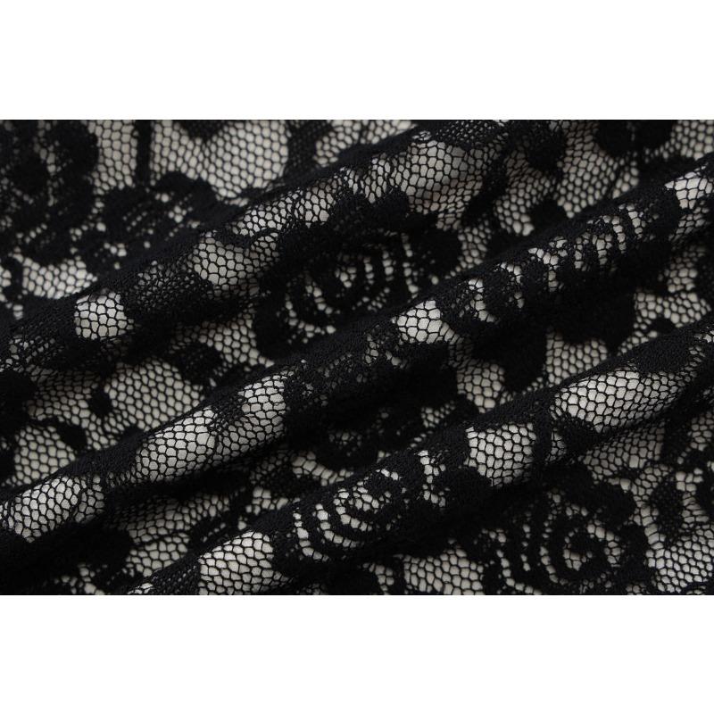 Summer Women's Sexy Lace Patchwork Long Dress Slim Strap Dress