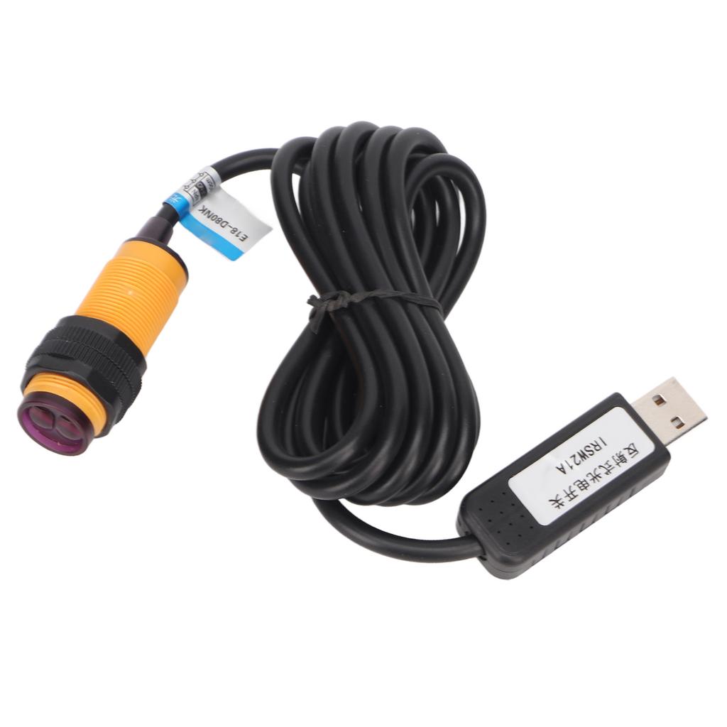 USB Infrared Photoelectric Switch Reflective Sensor Obstacle Avoidance Module for Gaming Office
