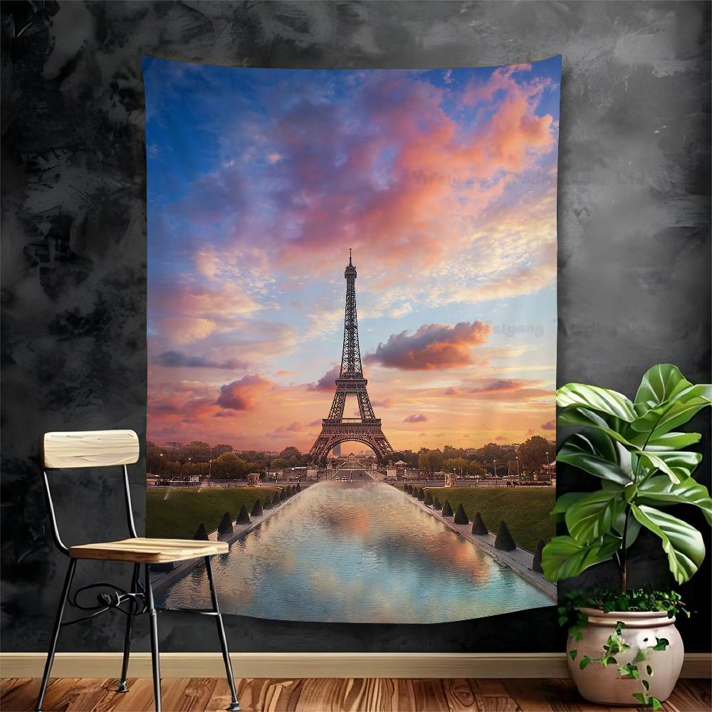 Eiffel Tower Hanging Bohemian Tapestry Cheap Hippie Wall Hanging Bohemian Wall Tapestries Mandala Wall Hanging Home Decor