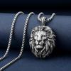 Lion Head Pendant, Hot-selling Necklace In Europe and America, Animal Lion and Lion Necklace, Retro Necklace.