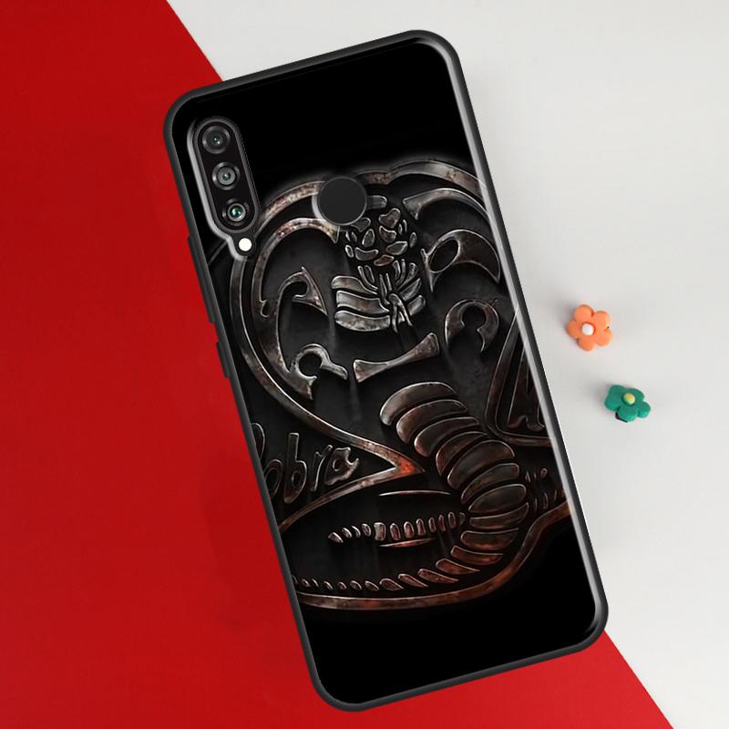 Cobra Kai Snake Anime Case For Honor 50 8X 9X 10i Cover For Huawei P30 P40 Lite P50 P20 Pro P Smart 2019 Nova 5T