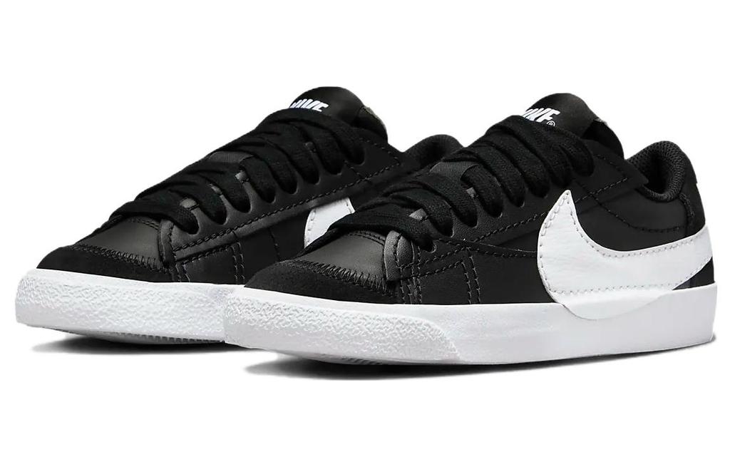 Nike Blazer Low 77 Jumbo Black White Women's DQ1470-002