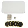 Bike Repair Patches Tool Set Self Adhesive Glueless Tire Patches Kit Sturdy Durable Bike Puncture Repair Kit for