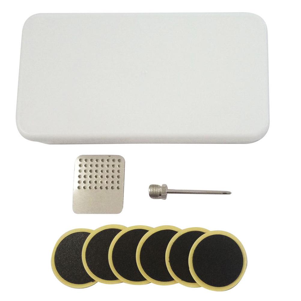 Bike Repair Patches Tool Set Self Adhesive Glueless Tire Patches Kit Sturdy Durable Bike Puncture Repair Kit for