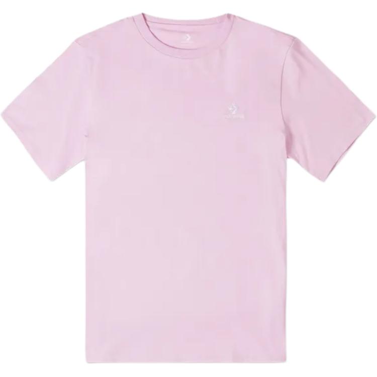 Converse T Shirts Unisex Purple Crew Neck Moderate 10023876-A37 L