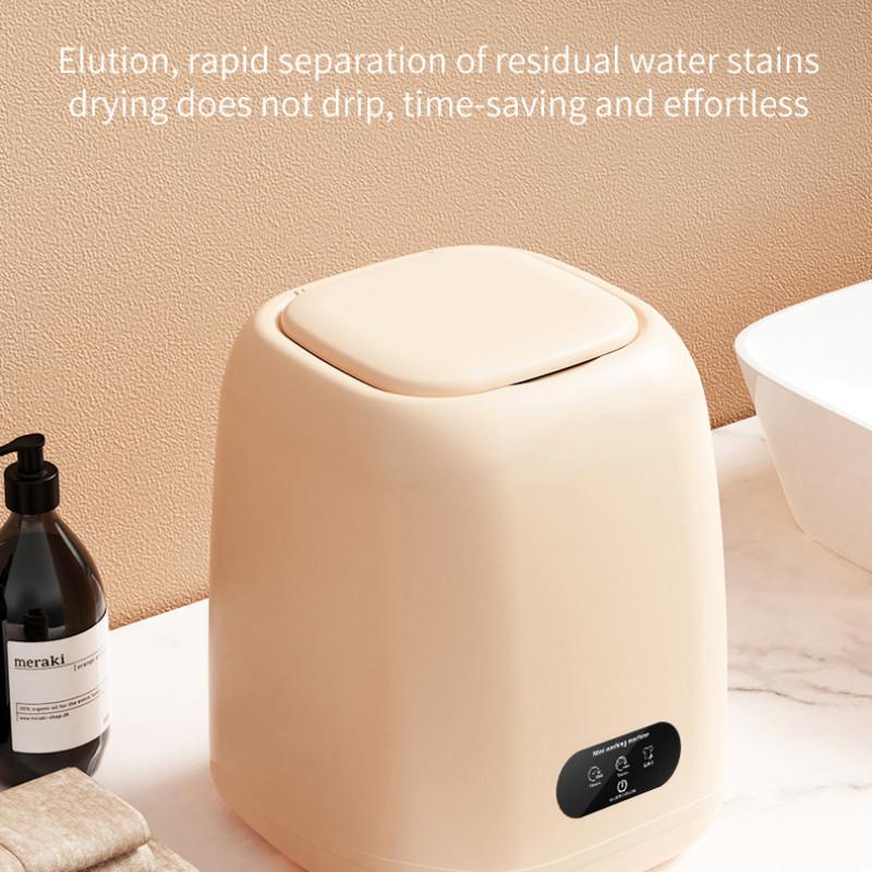 Household Mini Washing Machine Portable Electric Underwear Laundry Machine Dual-Use Elution Integration Machine