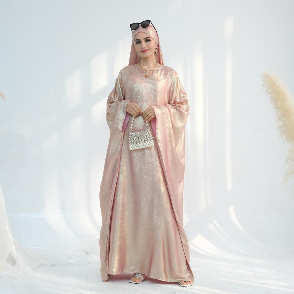 Loriya2025 Elegantes Patchwork Abaya Kleid LR778