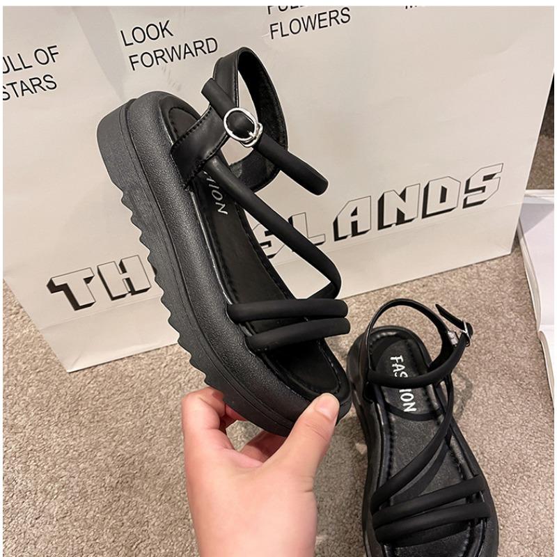 Damen Sommer Mode Plateau Sandalen