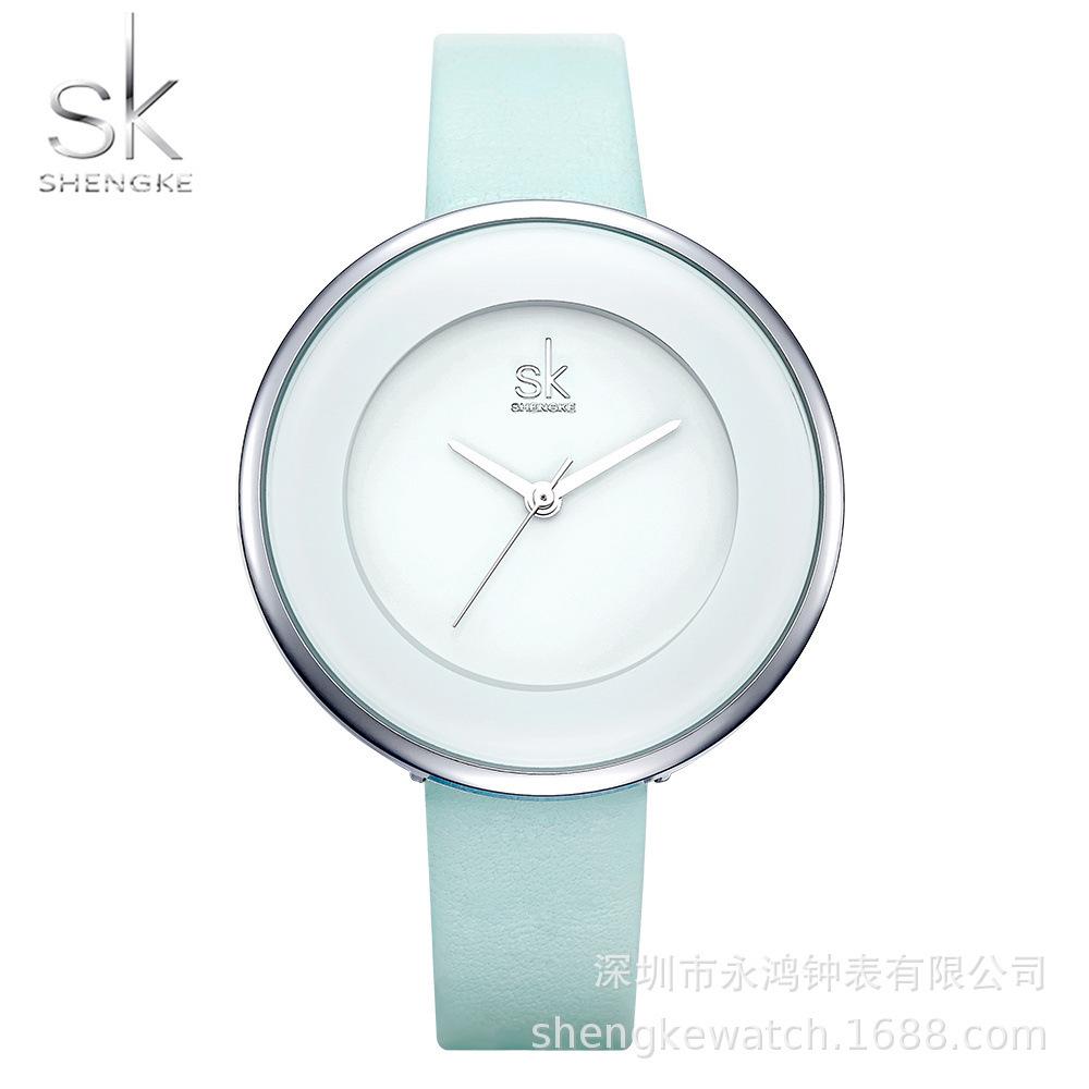 Ladies Watch Fashion Simple Belt Women S Watch Minimalist Wind Waterproof Quartz Watch 0084