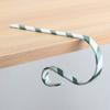 1/2PC Metal Fireplace Sock Hanger Holiday Red and Green Xmas Striped New Year Christmas Stocking Hook Home Party Decorations