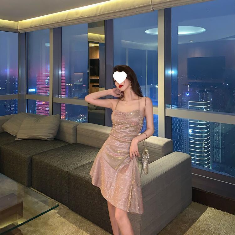 Summer 2025 Sexy Slimming Fishtail Sling Dress for Women