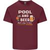 Pool and Beer Thats Why Im Here Unisexs Light Cotton TShirt