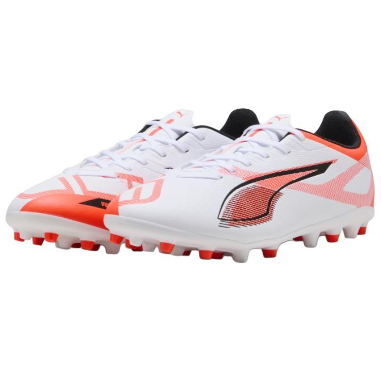 

New PUMA Soccer Shoes Men s White Red 108328-01 40.5