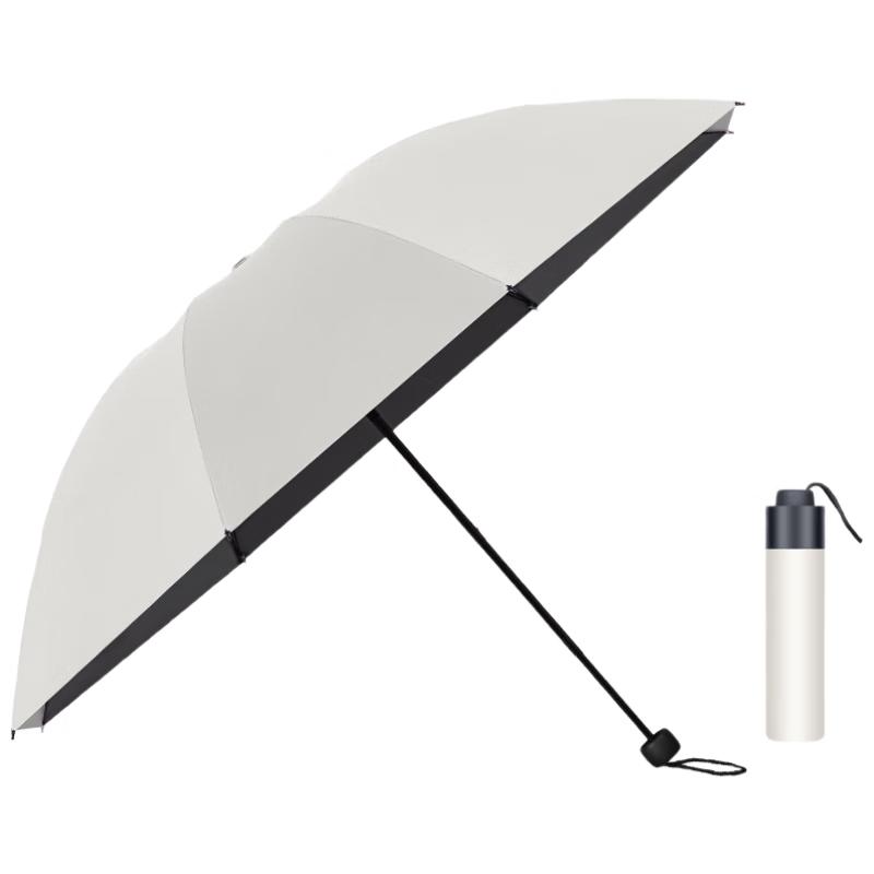 Red Leaf UV Protection Compact Umbrella