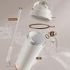 Large-capacity Ceramic Inner-container Insulated Cup - Outdoor Sports Portable Drinking Straw Coffee Cup - 25oz Water Bottle