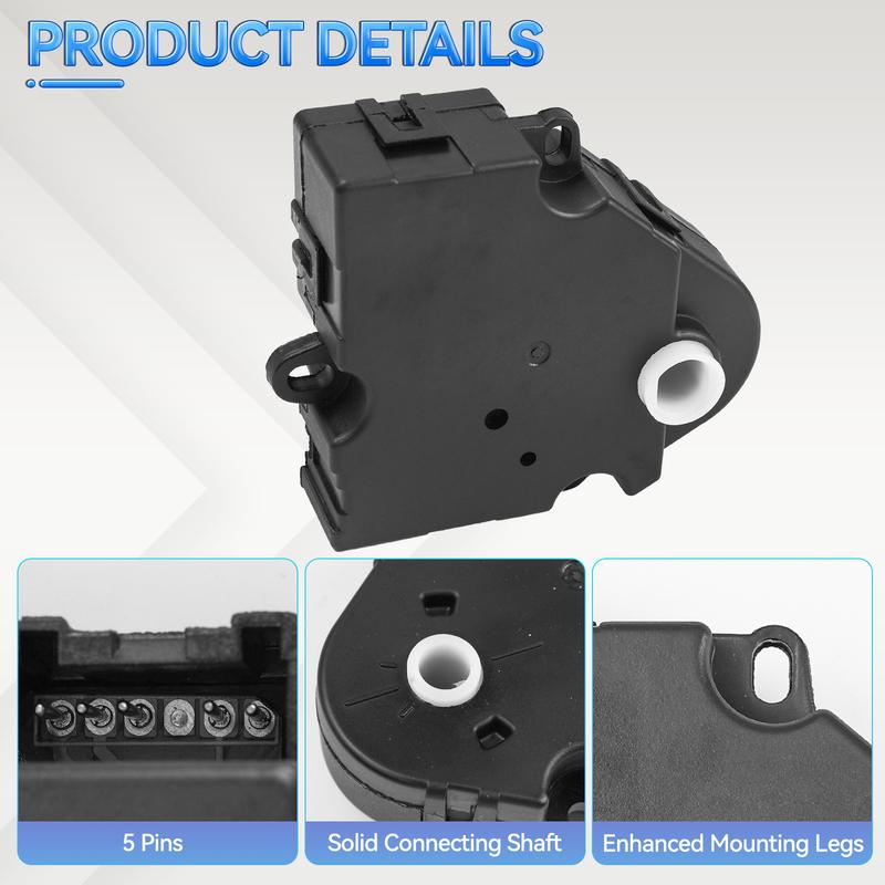 HVAC Heater Air Blend Door Actuator Fit for Chevrolet Tahoe Silverado GMC Sierra 1994 - 2012 89018365 16163982 604-106 15-72971