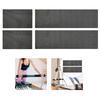 1 Pair Pilates Nonslip Mat for Women Men Portable Grippy Pad Anti Skid for Body Building Weight Training Fitness Workout Yoga